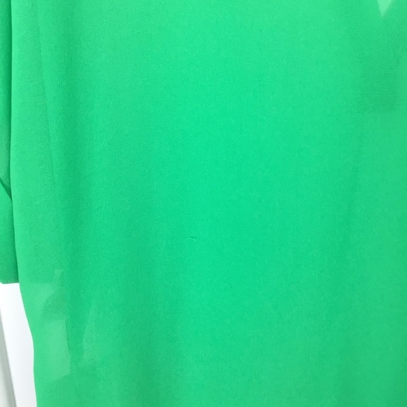 Trouve Short Sleeve V-Neck Tunic Top Oversized Size S - Picture 6 of 6